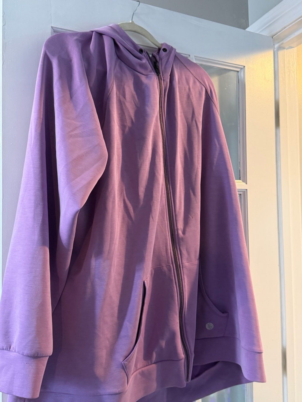 torrid Lavender/Purple Zip-Up Hoodie Jacket
